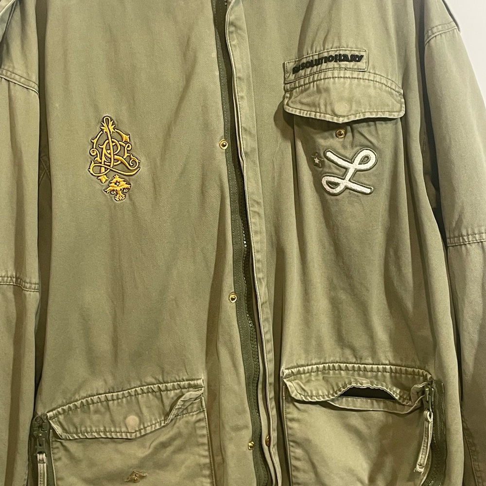 LRG Olive Embroidered Military Jacket